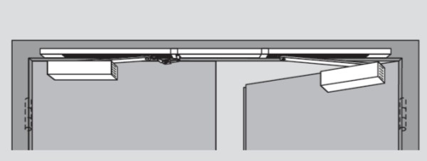 Dormakaba Gleitschiene Contur Design G93-GSR-EMF 2/V BG